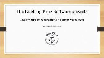 'Video thumbnail for 20 Tips To Recording The Perfect Voice Over (Case Study)'