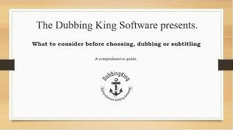 'Video thumbnail for What To Consider Before Choosing Dubbing or Subtitling (Case Study)'