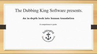 'Video thumbnail for An In Depth Look Into Human Translation  (Case Study)'