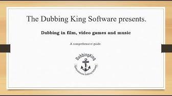 'Video thumbnail for Dubbing In Film, Video Games And Music (Case Study)'