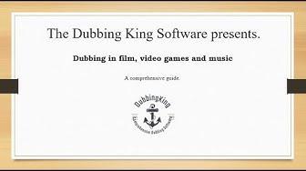 'Video thumbnail for Dubbing In Film, Video Games And Music (Case Study)'