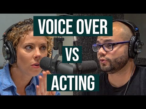 Difference Between Voice Over and Acting