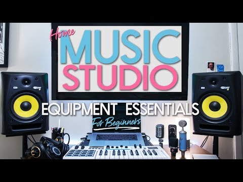 Home Music Studio Equipment - Essentials for Beginners