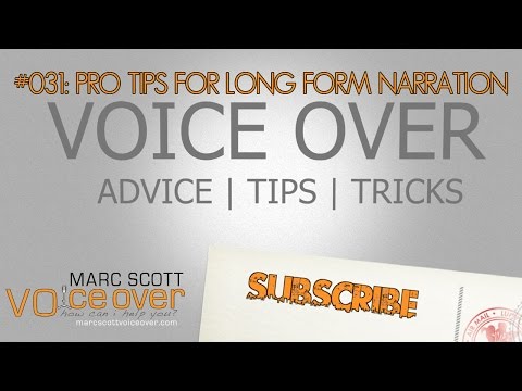 Pro Tips for eLearning and Long Form Narration Voice Over
