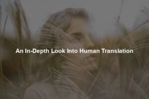 An In-Depth Look Into Human Translation