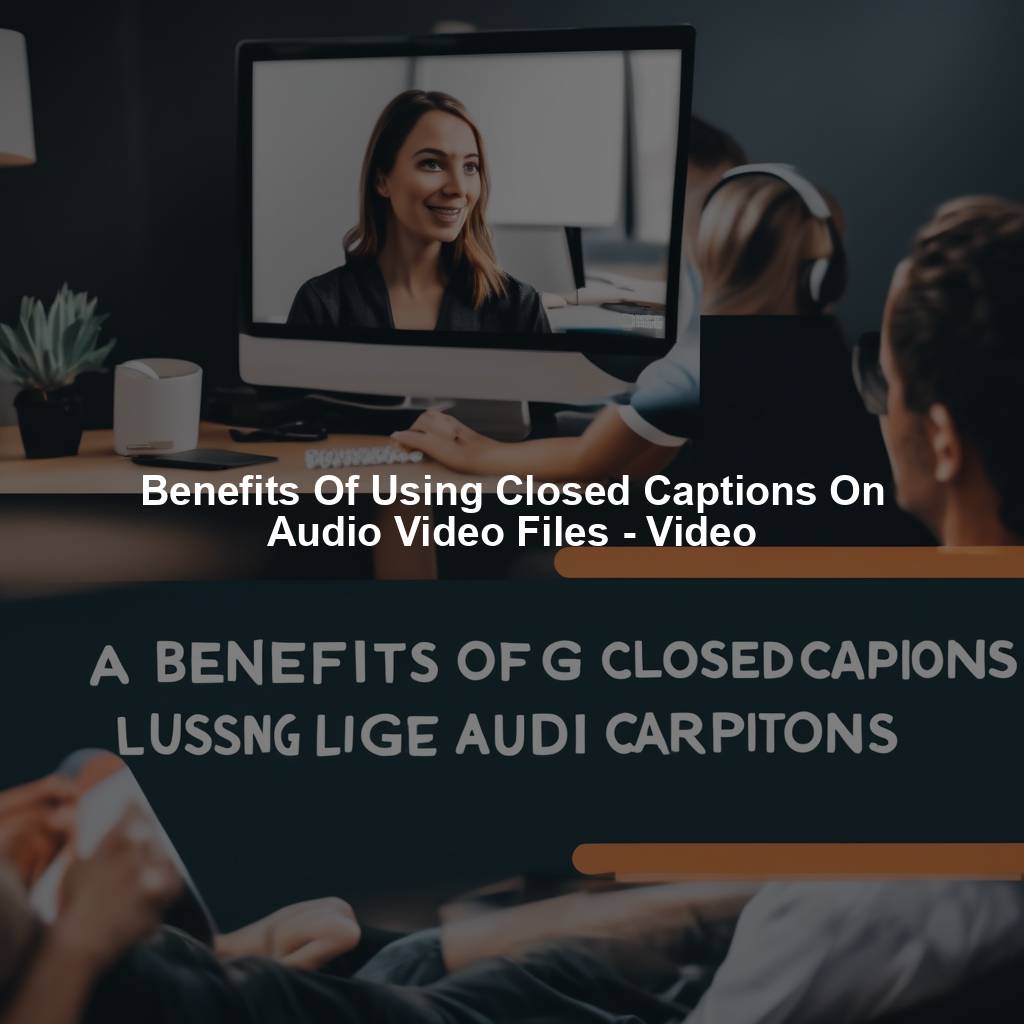 Benefits Of Using Closed Captions On Audio Video Files - Video