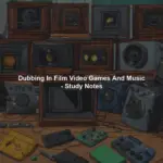 Dubbing In Film Video Games And Music - Study Notes