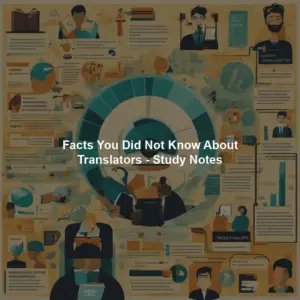Facts You Did Not Know About Translators - Study Notes