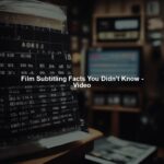 Film Subtitling Facts You Didn’t Know - Video