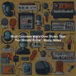 Most Common Voice Over Styles That You Should Know - Study Notes