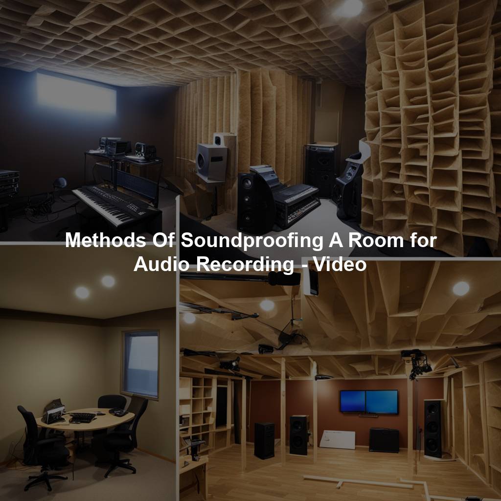 Methods Of Soundproofing A Room for Audio Recording - Video