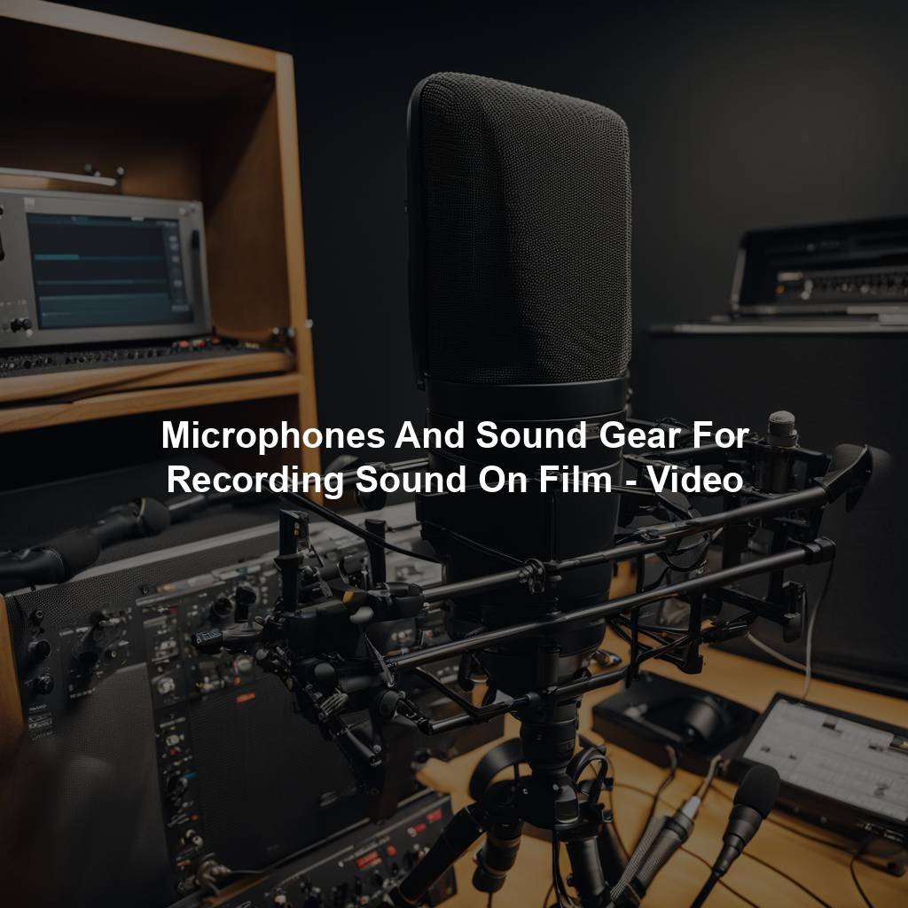 Microphones And Sound Gear For Recording Sound On Film - Video