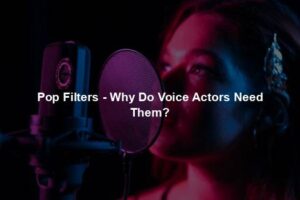 Pop Filters - Why Do Voice Actors Need Them?