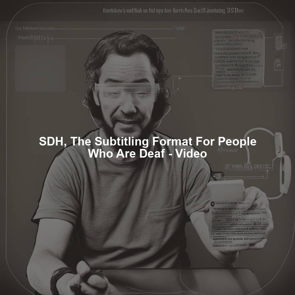 SDH, The Subtitling Format For People Who Are Deaf - Video