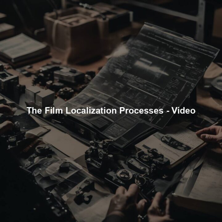 Localization Animation The Film Localization Processes – Video – DubbingKing