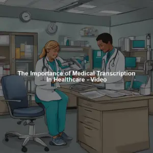 The Importance of Medical Transcription In Healthcare - Video