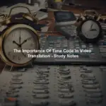 The Importance Of Time Code In Video  Translation - Study Notes