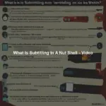 What Is Subtitling In A Nut Shell - Video