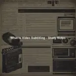 What Is Video Subtitling - Study Notes