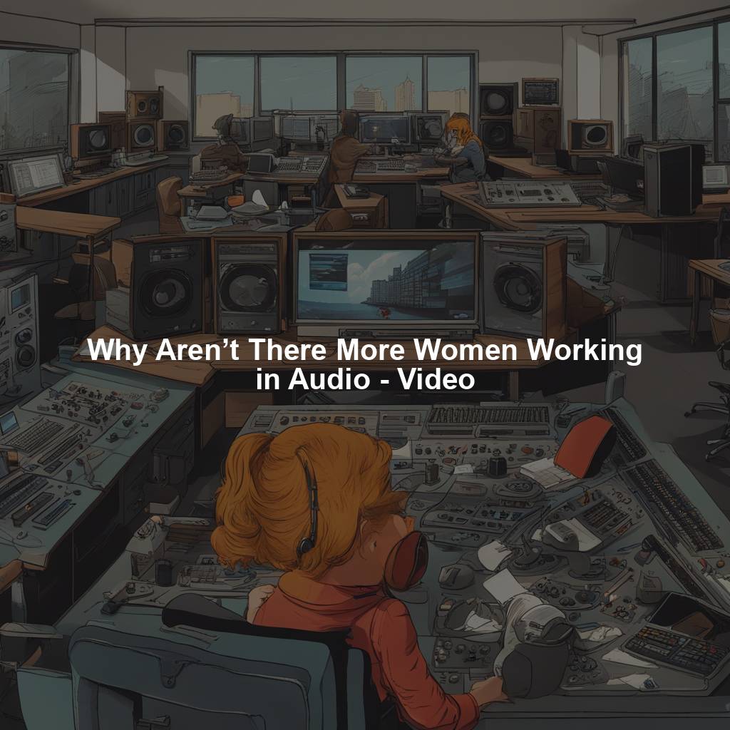 Why Aren’t There More Women Working in Audio - Video